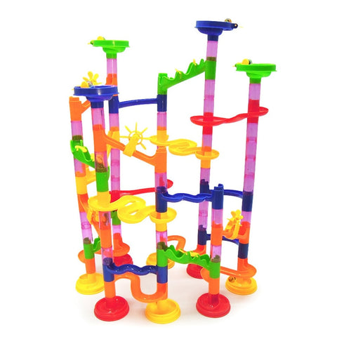 Marble Run on Labyrinth Track Game (105 pcs)