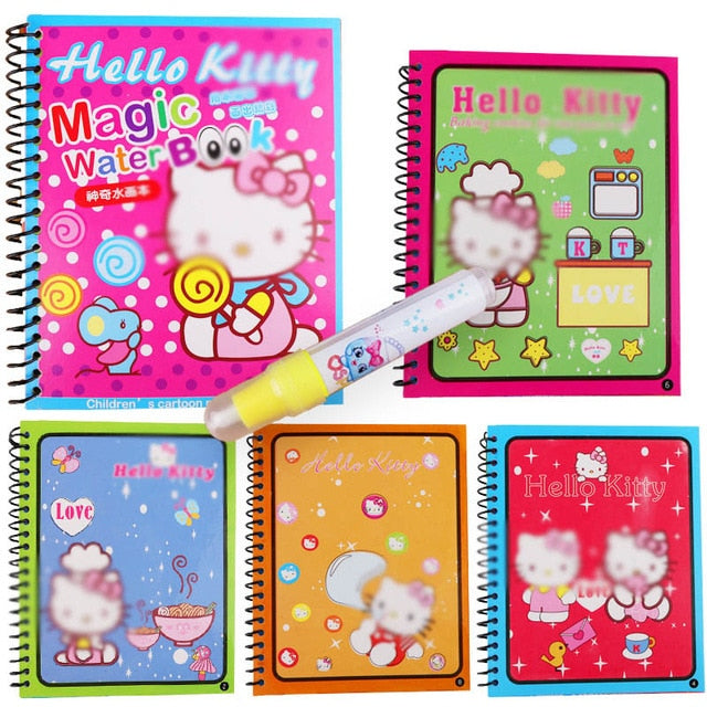 Magic Water Drawing Book - Writing Doodle Book