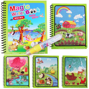 Magic Water Drawing Book - Writing Doodle Book