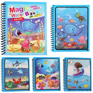 Magic Water Drawing Book - Writing Doodle Book